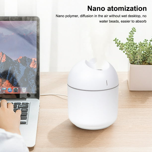 Mini humidificadores humidificador USB de fácil uso con luz nocturna de 7  colores para sala de estar ANGGREK Otros