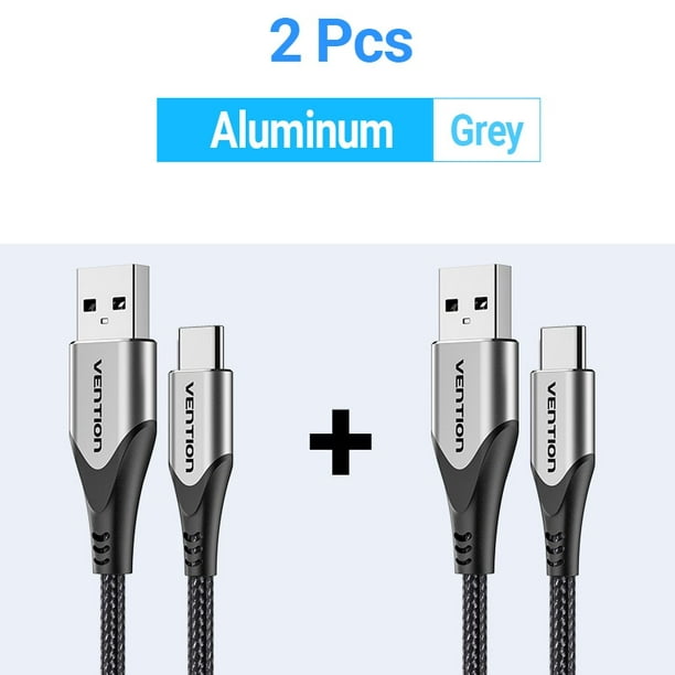 Vention Cable USB C Tipo C Cable de carga para Xiaomi 11T Pro Huawei  Samsung S21 3A Carga rápida 3.0 USB Tipo C Cargador rápido Tan Jianjun  unisex