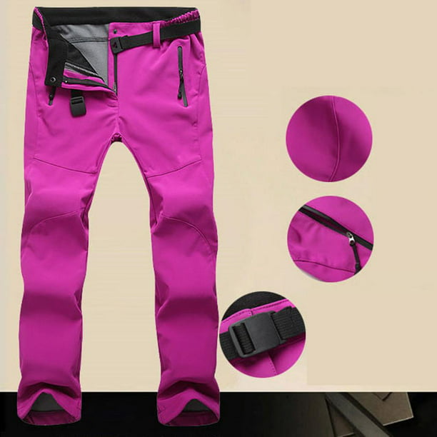 Pantalon de esqui rosa marca vertical de mujer - Glow Fashion