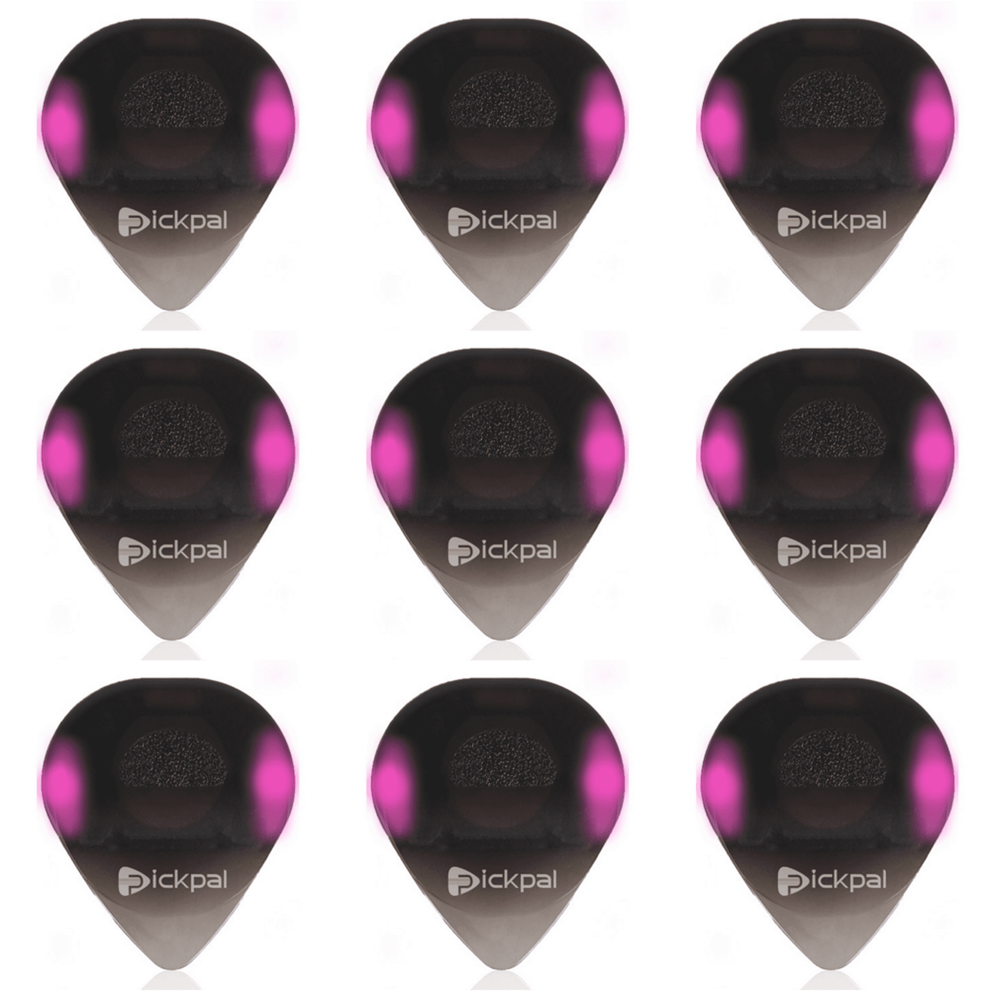 Púa luminosa táctil para guitarra púa portátil antideslizante para ...