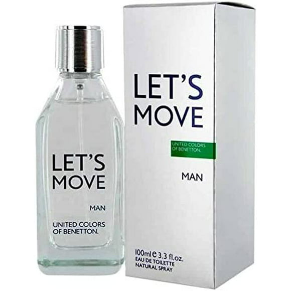 perfume de hombre benetton lets move eau de toilette 100ml benetton lets move