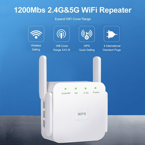 Repetidor Wifi Amplificador De Señal 4 Antenas A $ 8,50