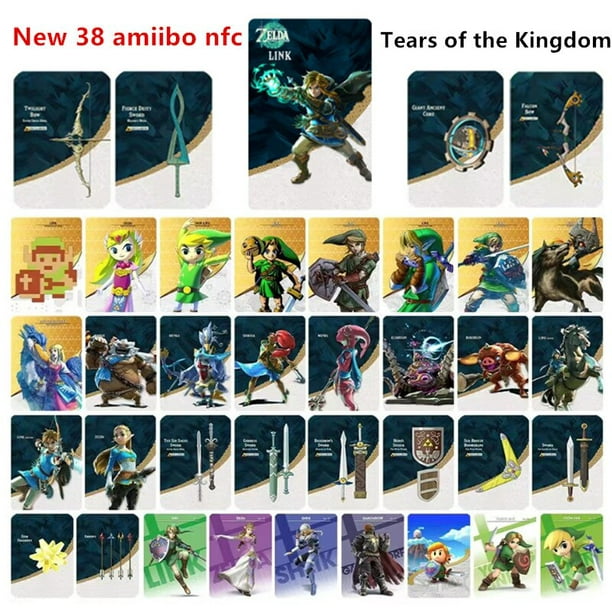 26 Tarjetas Nfc Amiibo- Zelda: Tears Of The Kingdom