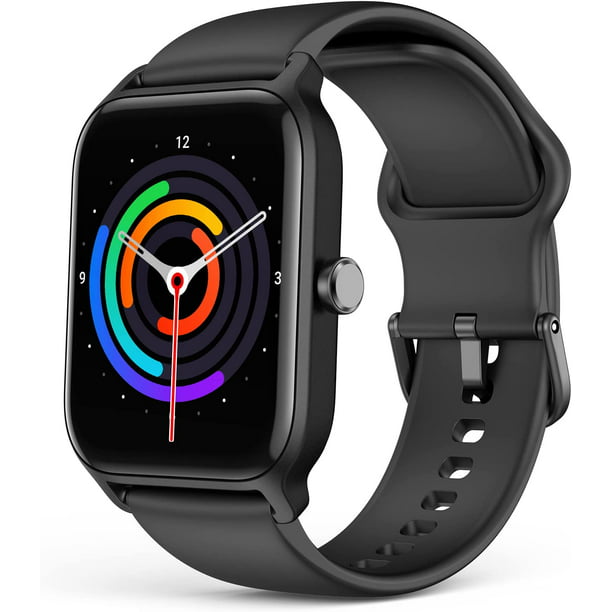  Reloj inteligente para mujer con rastreador de ejercicios:  reloj inteligente de llamadas Bluetooth de 1.83 pulgadas con monitor de  presión arterial de oxígeno en sangre compatible con Android Ios 100+ 