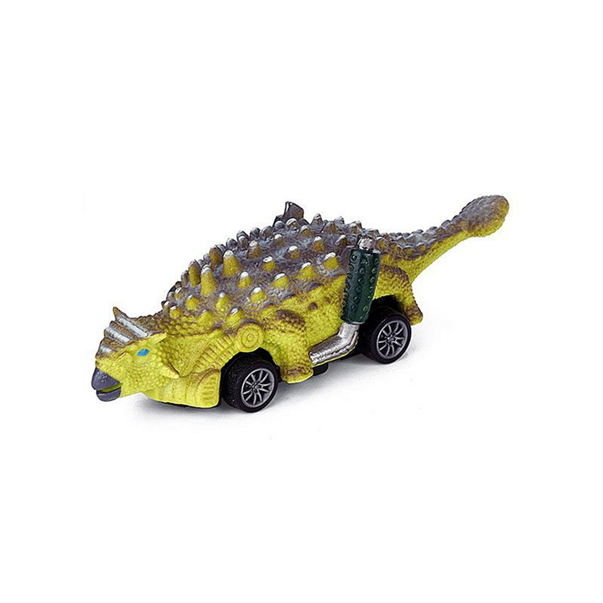 COVTOY Regalo para niño de 1 año, 4 juegos de vehículos de juguete de  dinosaurio con tapete de juego y bolsa de almacenamiento, juguetes para  bebés de