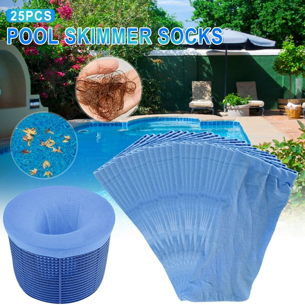 6 Piezas Calcetines Skimmer Piscina para Cesta Skimmer, Calcetines