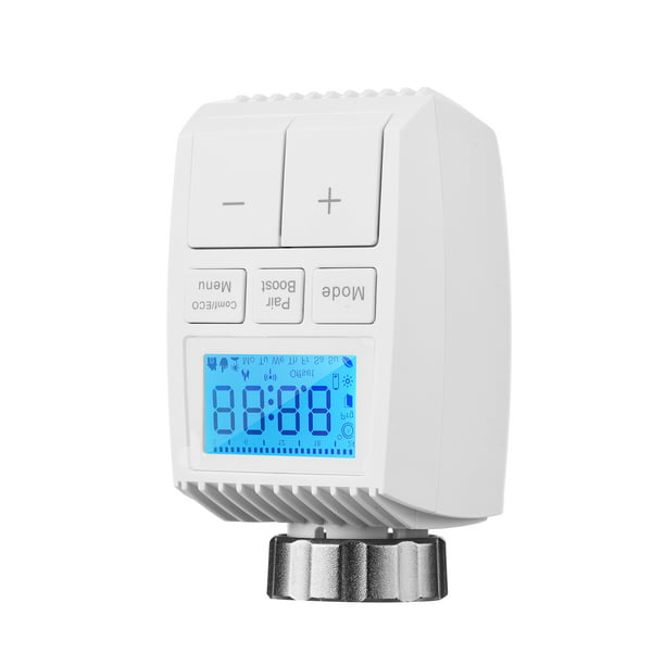 Válvula termostática para radiador de 4 piezas, termostato M30x1.5, Control  de temperatura, termostato de calefacción