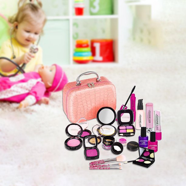 de maquillaje la ños, de maquillaje, de de juguete de maquillaje regalos  ñas-prueba de seguridad - 5 Estilo 5 CUTICAT estuche de maquillaje para  niñas