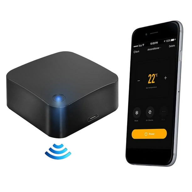 Control remoto inteligente IR, concentrador universal de hogar inteligente  WiFi de 2.4G, controlador inteligente WiFi para automatización del hogar