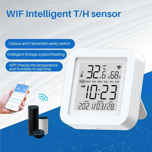 Termostato Inteligente Programable Wifi Temperatura Humedad