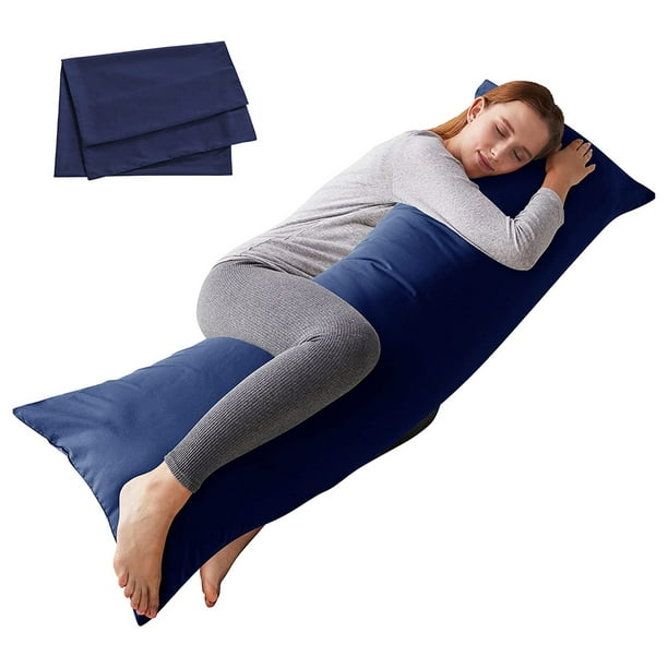 Almohada larga de cuerpo completo para adultos que duermen de lado