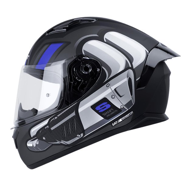 Casco Para Moto Abatible Hro 3400dv Negro Mate Con Luz Stop Tamaño del casco  S