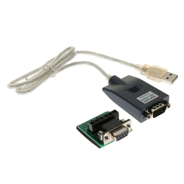 difícil dispersión Casi USB 2.0 a RS422 RS485 Adaptador convertidor de puerto serie Cables PL2303  de 30 pulgadas Sunnimix Convertidor USB a RS485 | Walmart en línea
