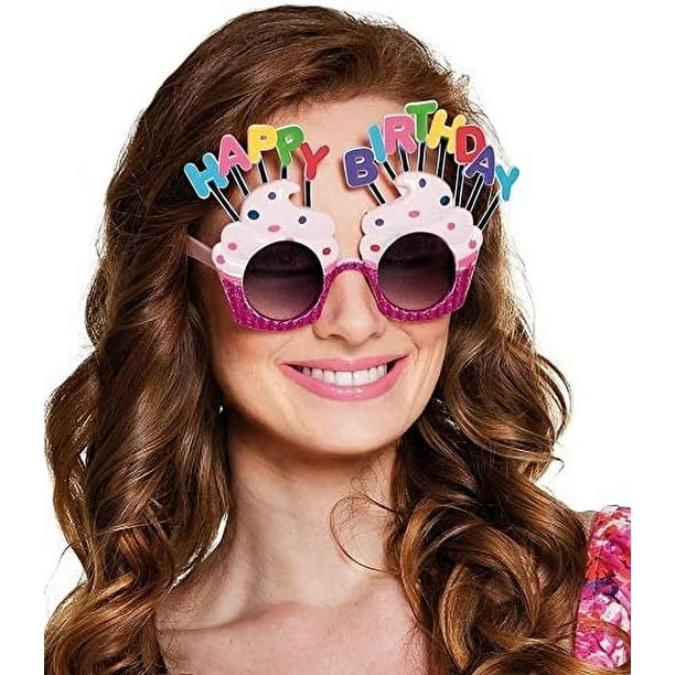JM Set de 6, Gafas de fiesta para adultos, de plástico, gafas divertidas,  sin lentes graduadas, gafas de sol, Bad Taste Party, fiesta temática,  carnaval JM