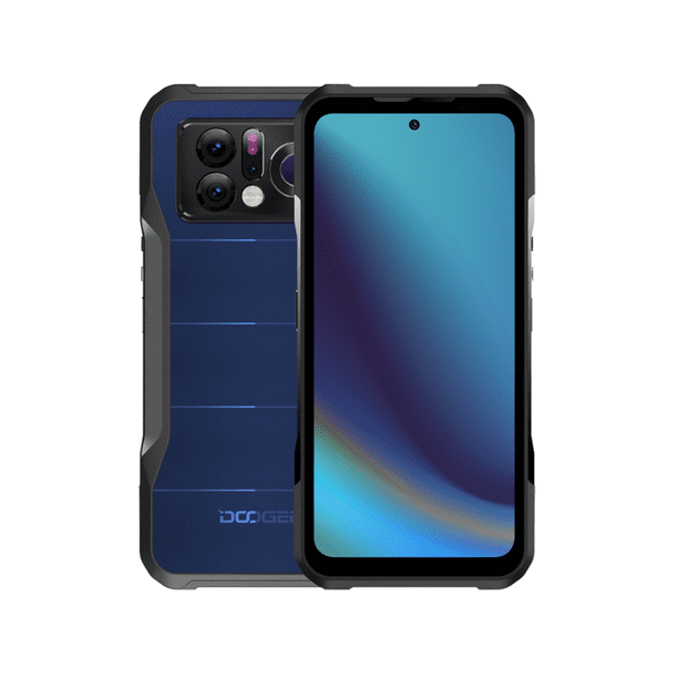 WIMSPEED Custodia per Doogee V20 Pro (6.43 ) + 2 X Vetro Tempera Pellicola, [con Rotazione 360° Supporto Anello] Nero Morbido Silicone Antigraffio TPU Cover per Doogee V20 Pro
