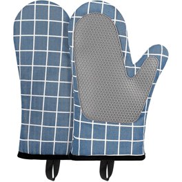  Guantes de cocina para niños, 2 unidades, guantes para horno de  microondas, guantes de cocina resistentes al calor, guantes de cocina  resistentes al calor para una parte trasera segura para cocinar 