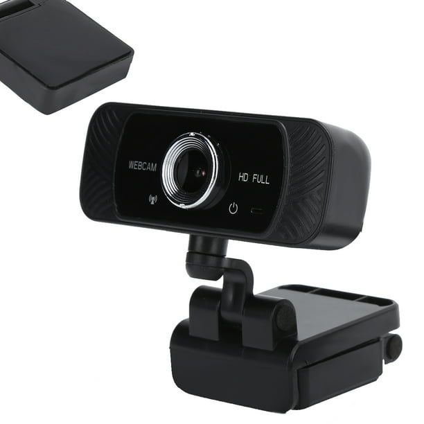 Cámara Webcam Con Micrófono Para PC Computadora De Escritorio Interfaz USB  2.0 1080P Baoblaze Cámara web para computadora portátil