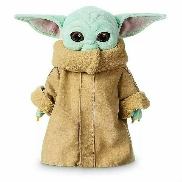 Juguete de peluche Baby Yoda de 30 cm, muñeco de peluche mandaloriano,  regalo para niños-Dontodent Kuyhfg Sin marca