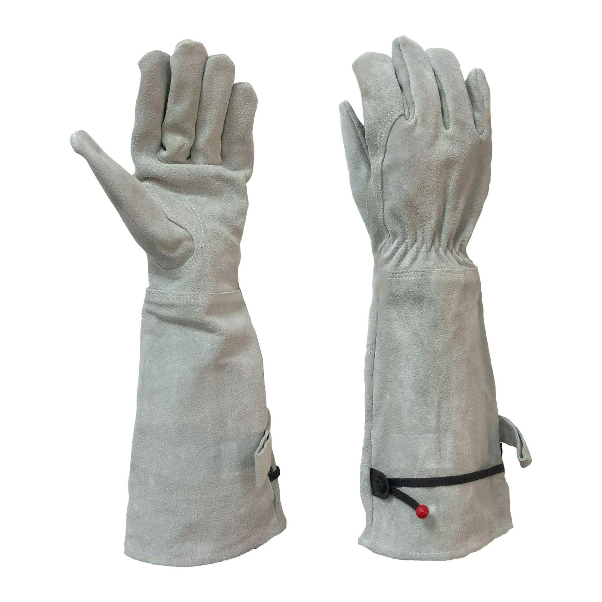  Vgo 1 par de guantes de jardinería para hombre, guantes de  trabajo de seguridad, a prueba de pinchazos, a prueba de espinas, pantalla  táctil (talla L, naranja, SL7475) : Herramientas y
