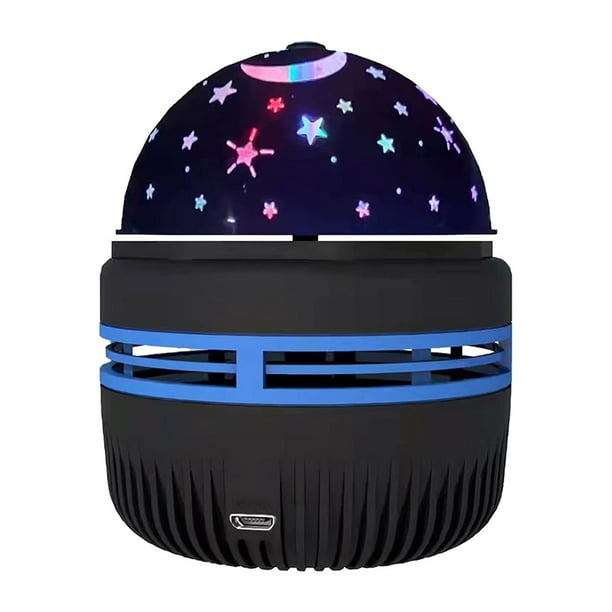 Lámpara Proyector de música con luz nocturna recargable LED giratoria de  Ehuebsd cielo estrellado universo Estrella intermitente colorida regalo de  Navidad para niños y bebés