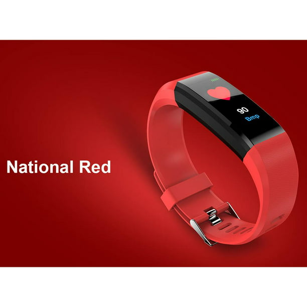 Reloj Deportivo Mujer Android Reloj Actividad Hombre / Almacenamiento de  ,Pantalla 0,96 Pulgadas,Impermeable IP67 rojo Sunnimix Pulsera inteligente  Bluetooth