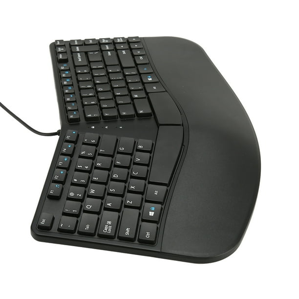 Teclado de computadora, teclado ergonómico Teclado ergonómico de