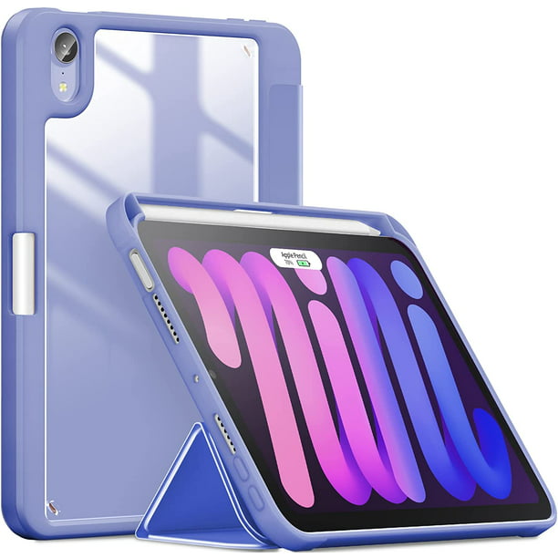 Funda de libro para iPad Mini 6 y 5 con soporte
