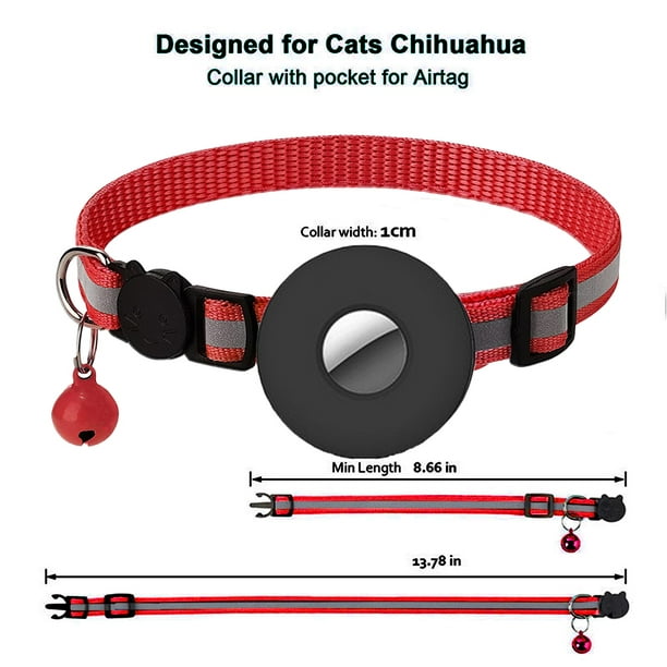 Collar Localizador De Gatos Fashion Gps Tracker Nylon Cat Tracker para  accesorios para mascotas al a Wdftyju