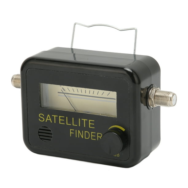 Antena de TV Medidor de intensidad de señal Buscador de satélite digital  950-2150MHZ Zumbador incorporado 2 Indicador ligero para ajustar la antena