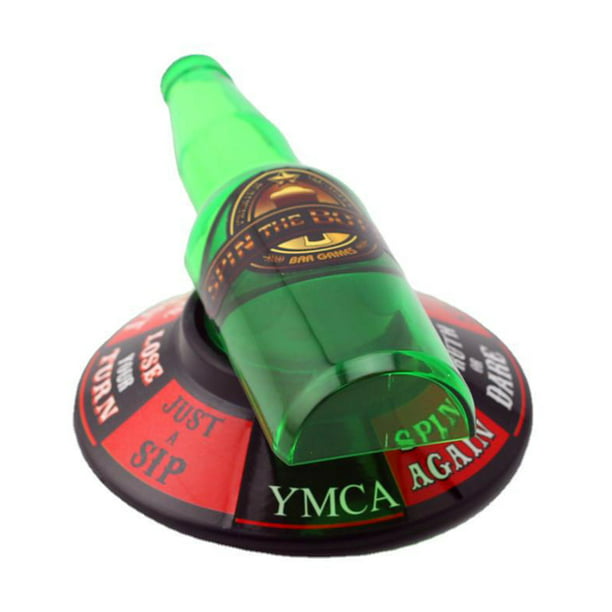 Juego de mesa de beber con botella de vino giratoria para fiestas y bares,  Ndcxsfigh Originales