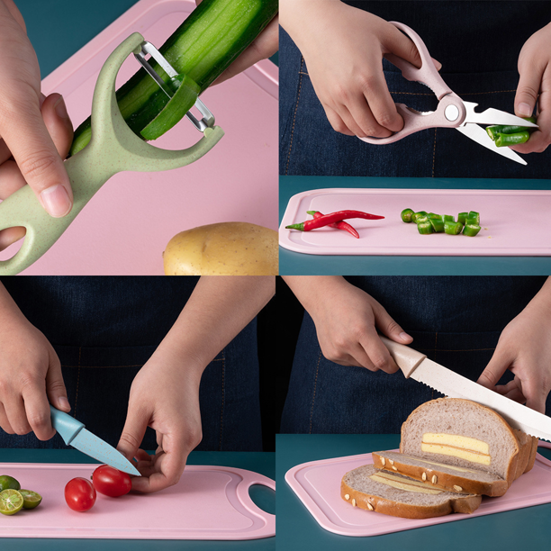 Juegos Cuchillos De Cocina 6 Piezas