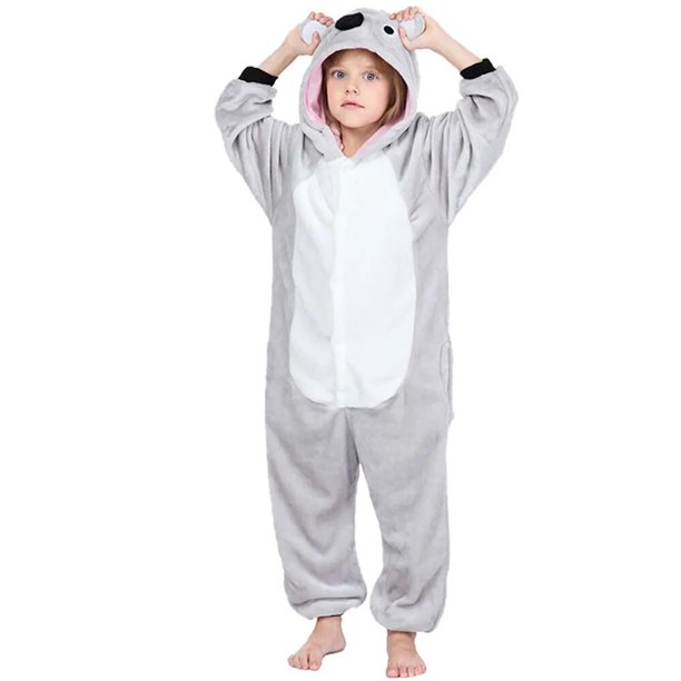 Conjuntos de pijamas Kigurumi de unicornio para niños, disfraz de dibujos  animados de animales para El Mercado de Encantos