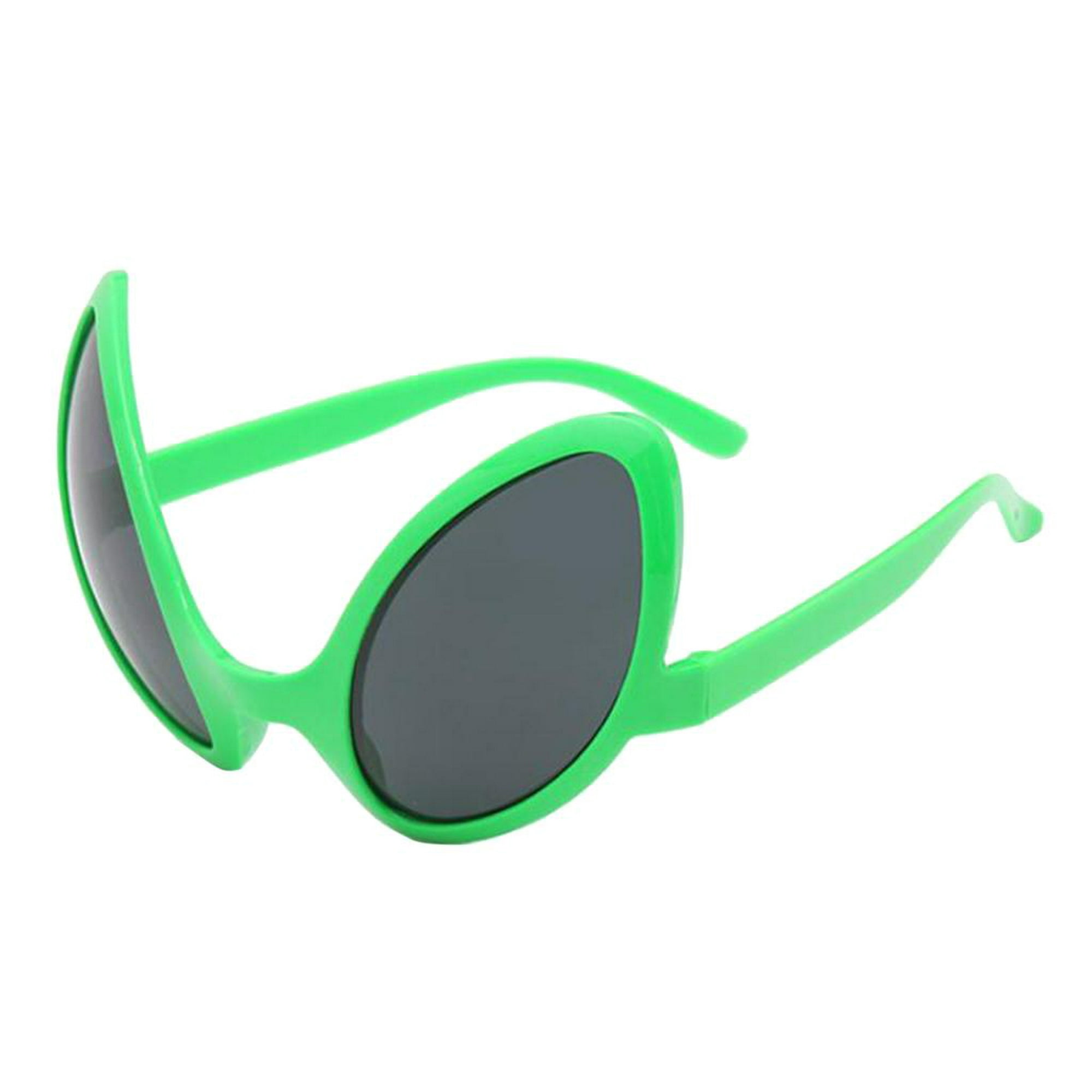 US Toy Alien Glasses - Gafas de sol verdes de 5 1/2 pulgadas, 1 paquete,  para 12 meses a 84 meses