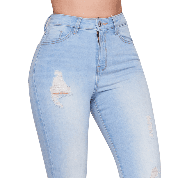 Jeans Seven pantalón 4111HIEL cintura alta mujer pushup mujer