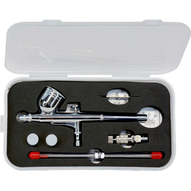 Kit de aerógrafo para uñas, aerógrafo portátil pequeño G1/8, kit de  maquillaje con aerógrafo, muy versátil