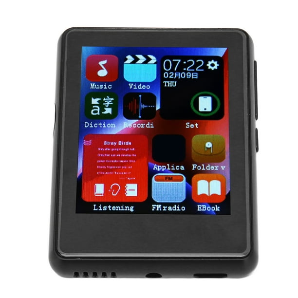 Reproductor M con pantalla táctil, reproductor MP3 Bluetooth 5.0 M