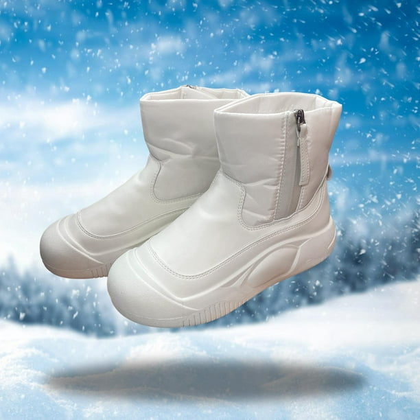 Botas de nieve para mujer Zapatos de invierno cálidos y de moda