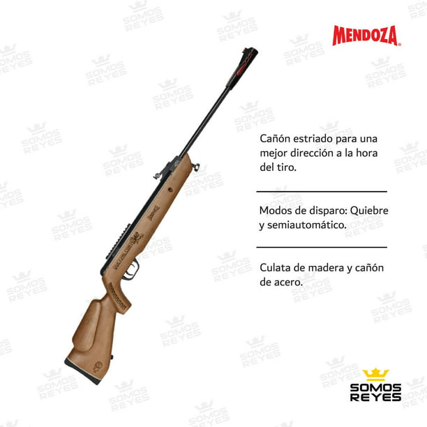 Rifle de Diábolos 5.5mm Mendoza Quetzalcóatl 