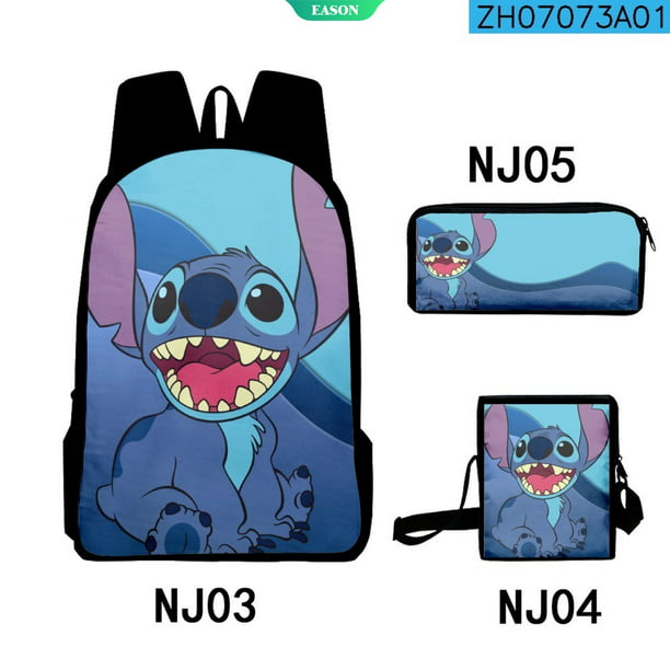 Disney Lilo And Stitch - Juego de mochila para niñas | Juego de mochila de  4 piezas para niños con bolsa escolar, estuche para lápices, bolsa de