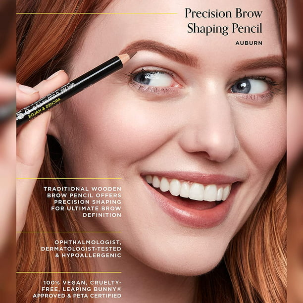 Precision Brow Shaping Pencil - Auburn by Arches and Halos for Women -  0.070 oz Eyebrow Pencil Arches and Halos Arches and Halos