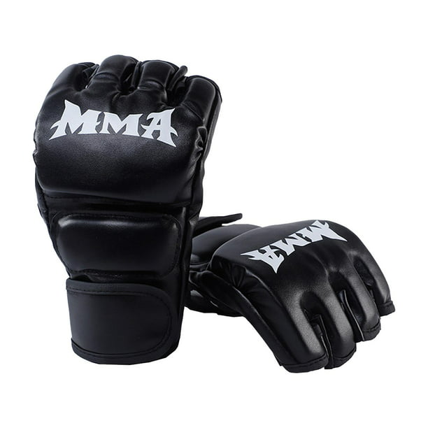 MMA-guantes de artes marciales para hombre, guantes de boxeo de