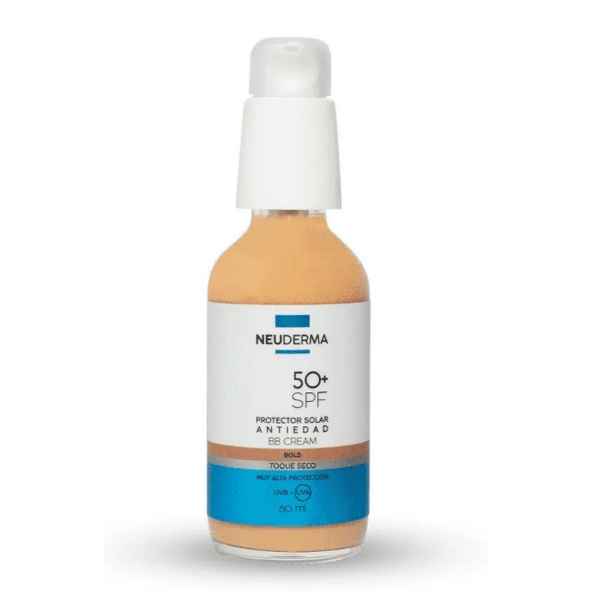 Bb Cream Neuderma Protección Solar Fps 50+ Color Bold 60ml Neuderma