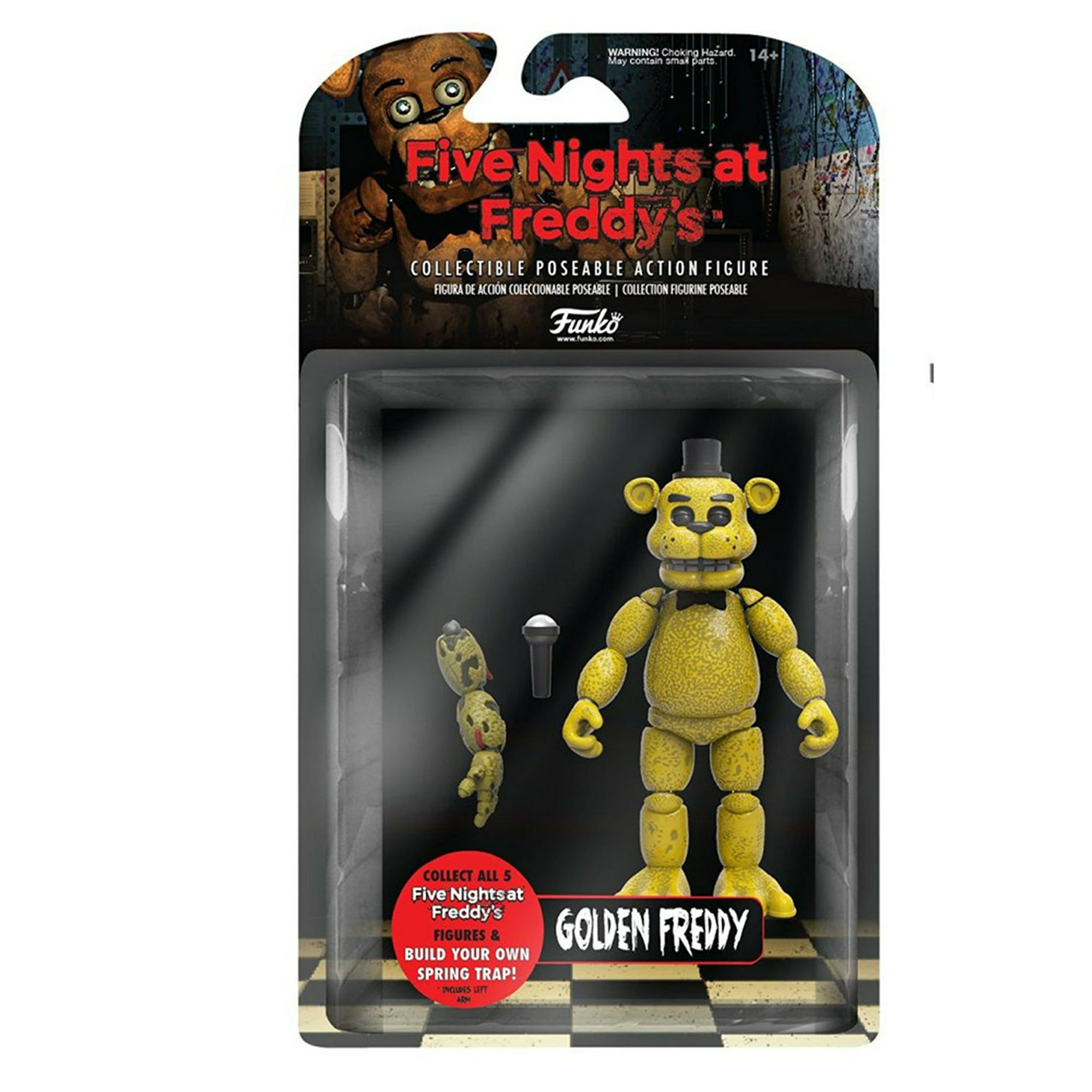  Funko Five Nights at Freddy's Series 1 Figuras de acción de 5  pulgadas (juego de 5) : Juguetes y Juegos
