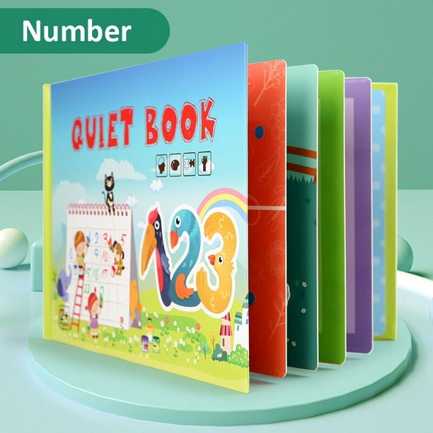 Libro educativo Niños Juguete Montessori Juguetes para niños 1-3