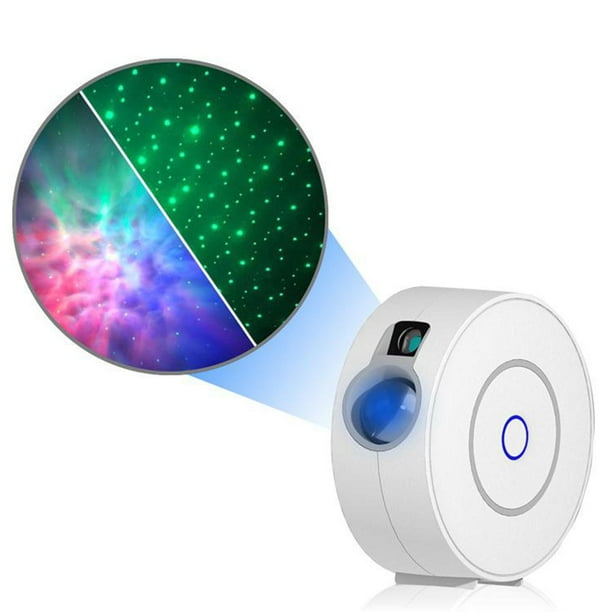 Proyector de estrella con forma de huevo telemando Luces LED para habitación  con rotación de Proyección de lámpara de estrella que cambia Zulema  proyector de luz