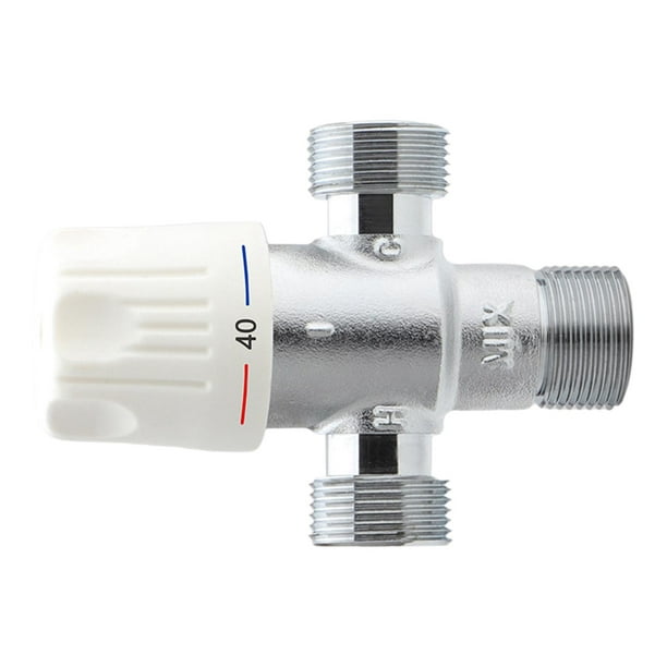 Válvula termostática de control de temperatura Mezclador de ducha de agua  fría y caliente MABOTO Válvula termostática