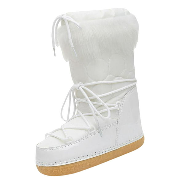 Botas de nieve para mujer Botas esquí cálidas antideslizantes Botas de media pantorrilla moda Yuyangstore botas de | Bodega Aurrera en línea
