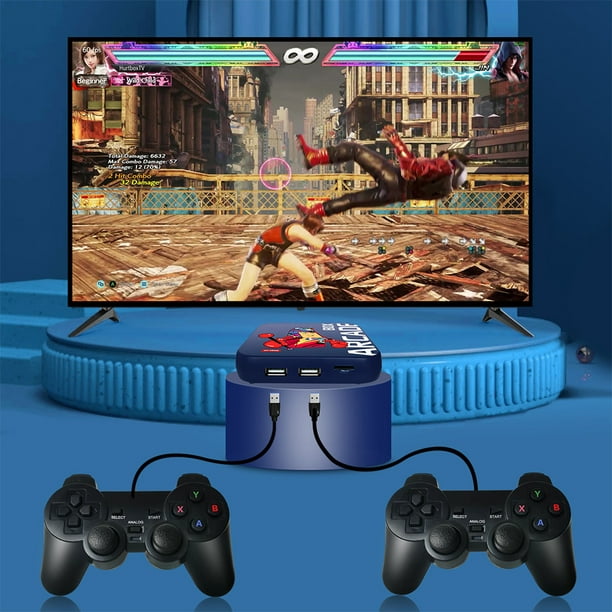 Consola Arcade Box de 64G, Reproductor de Videojuegos con Controlador con  Cable (US) por Ndcxsfigh Nuevos Originales
