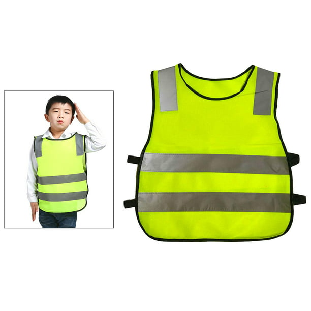  ZANZAN Chalecos reflectantes para niños, chaleco de seguridad  reflectante de tráfico de alta visibilidad con tiras reflectantes, adecuado  para chaleco de seguridad al aire libre (color rosa, tamaño: Herramientas y  Mejoras
