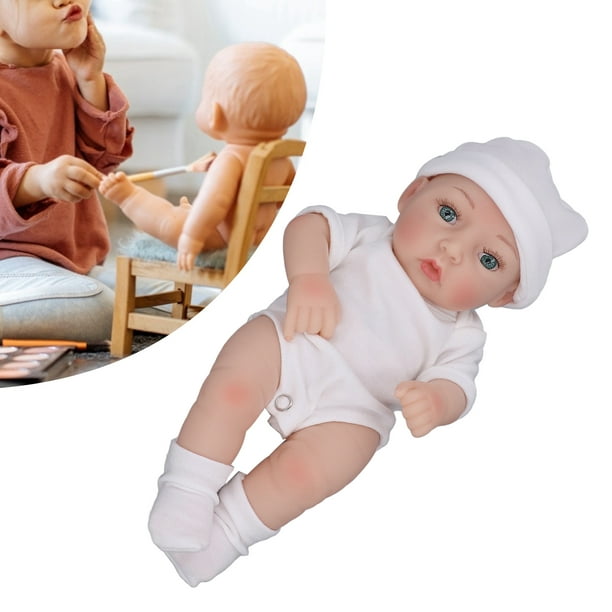 Muñeca Reborn silicona cómoda 28 cm de longitud muñecas para bebés Reborn  no tóxicas para cumpleaños ANGGREK Otros